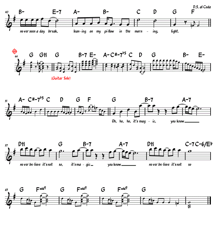 Sheet Music